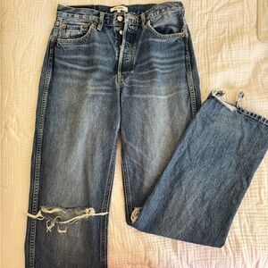RE/DONE boot cut jeans